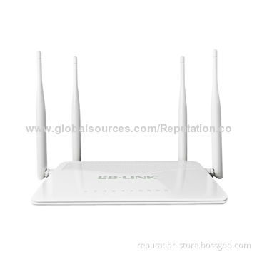 300Mbps Wireless Router, High-gain, 500mW Transmission Power